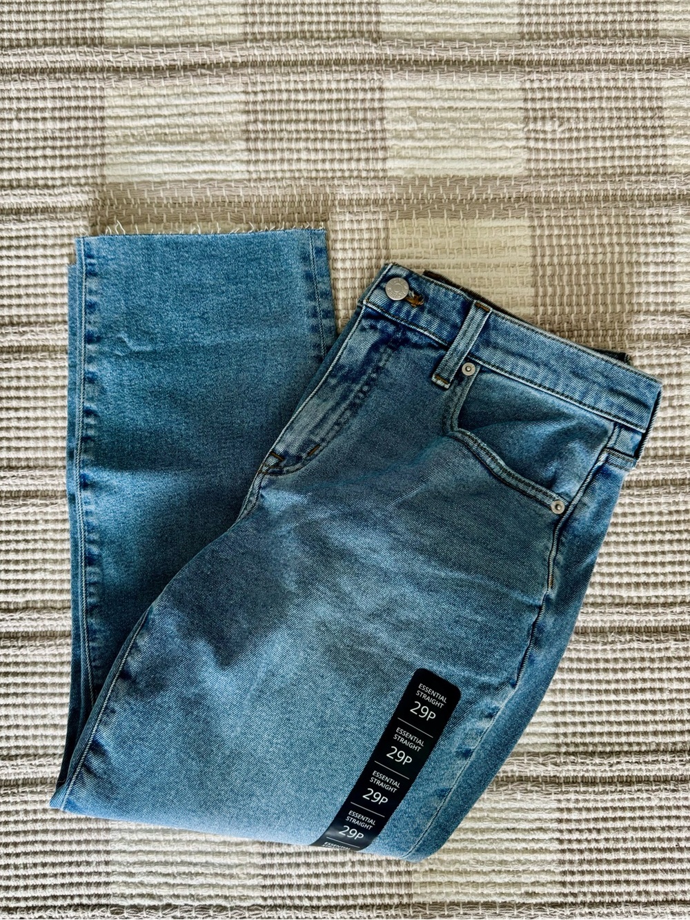 J.Crew Factory Essential Straight Crop Jeans